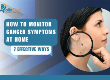 how to monitor cancer symptoms at home