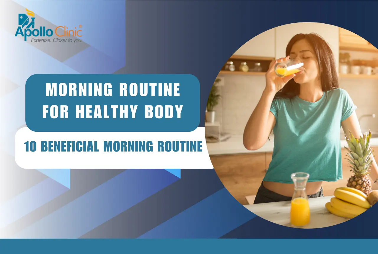 morning routine for healthy body