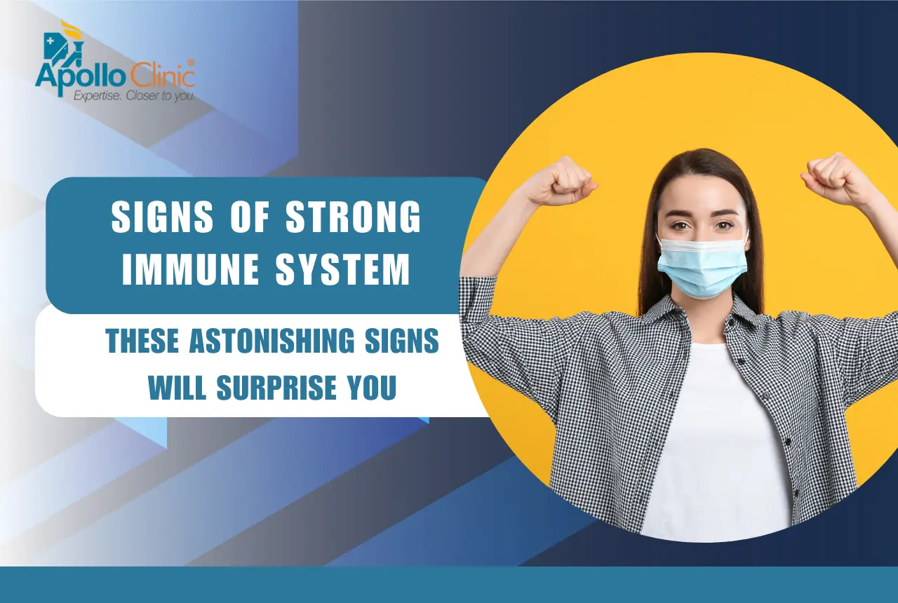 signs of a strong immune system