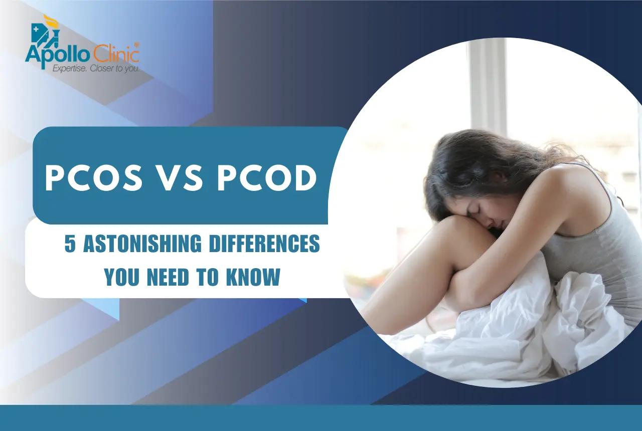 difference between PCOS and PCOD