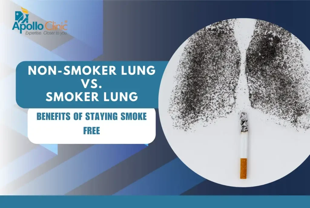 non-smoker lung vs smokers lung